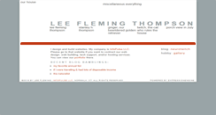 Desktop Screenshot of leefleming.com